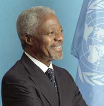 UN Secretary General Kofi Annan