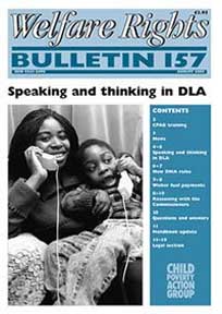 Welfare Rights Bulletin