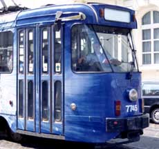 Brussels streetcar