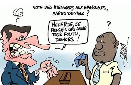 Sarkozy cartoon