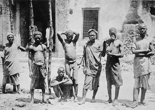 Slaves in Africa.