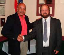 Ward Connerly and John Raterink