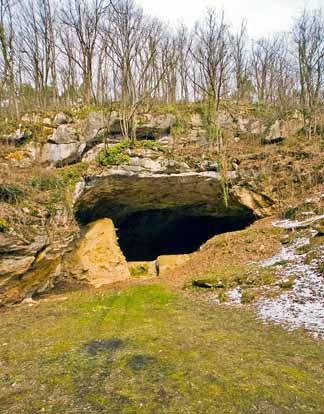 Vindija cave in Croatia