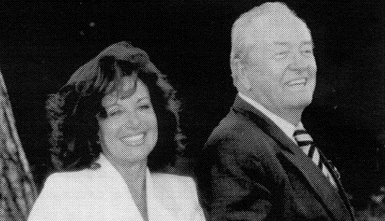 Jean-Marie and Jany Le Pen