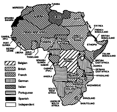 Africa in 1914