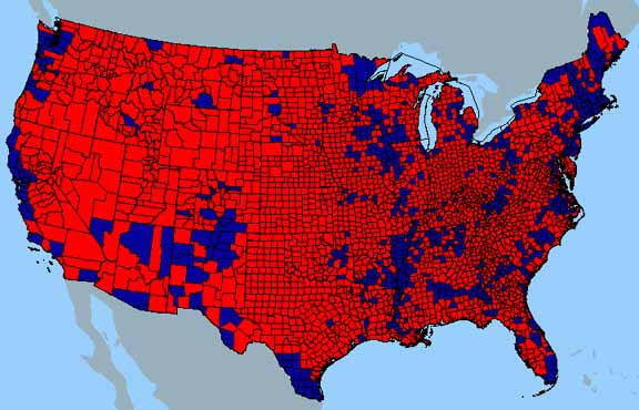 Electoral Map 2004