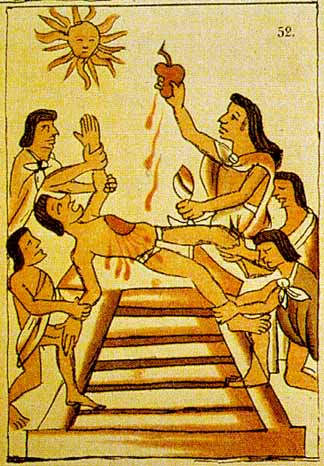 Aztec sacrifice