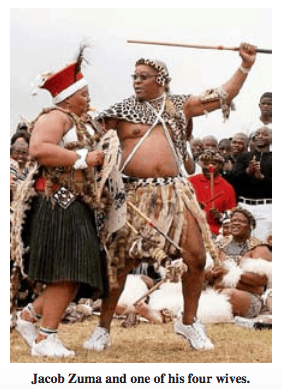 Jacob Zuma and Wife