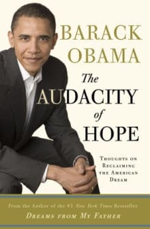 The Audacity of Hope by Barack Obama