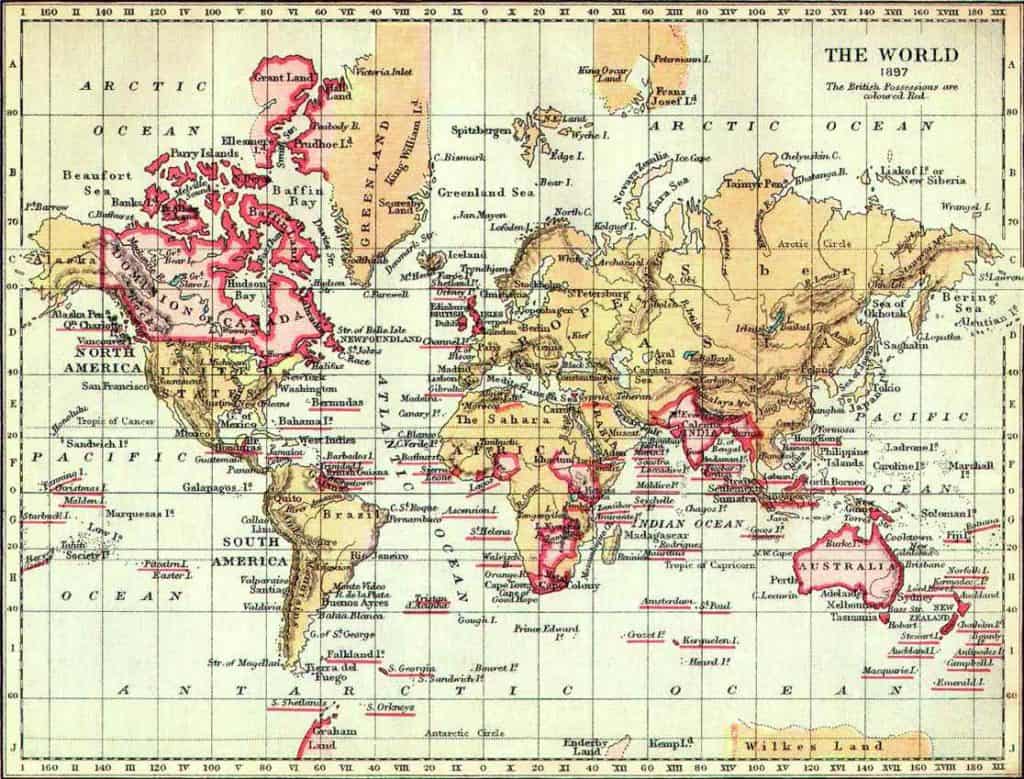 British Empire in 1897