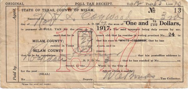 PollTaxReceipt