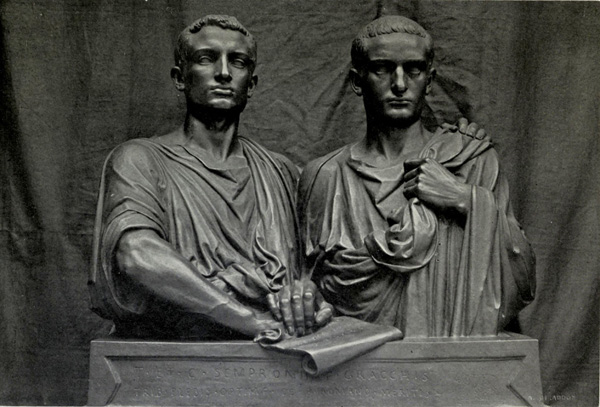 The Gracchi were brothers who served as tribunes. Elected by the plebs, they could veto most government acts in Ancient Rome.