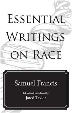 Essential Writings on Race by Sam Francis