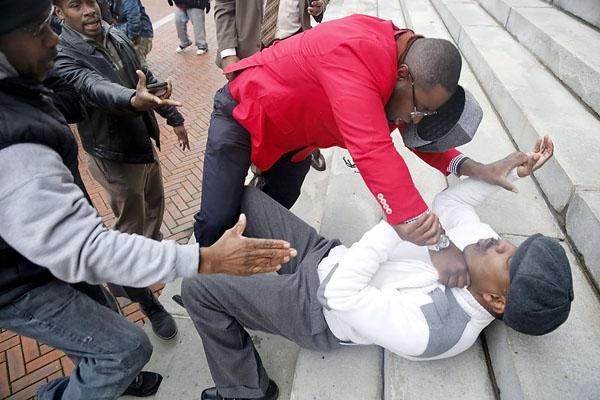 Tyrone Barnes and Abdul Muhammad