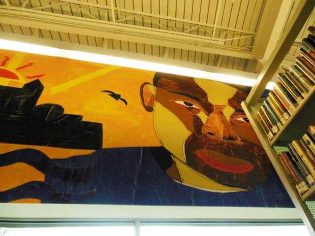 Anacostia Library Mural Close Up