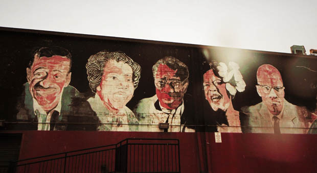 Anacostia Mural with Malcolm X