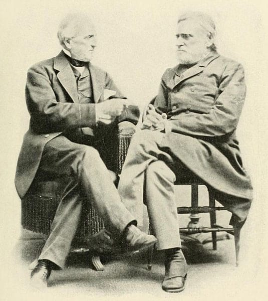 Franklin Buchanan and Josiah Tattnall