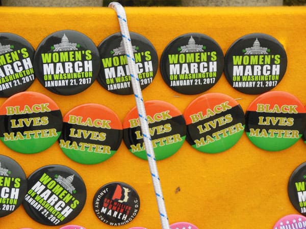 Black Lives Matter pins
