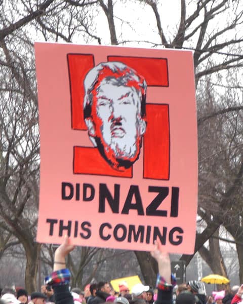 Donald Trump is a Nazi