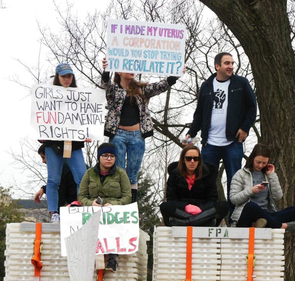 Women's March Protesters 