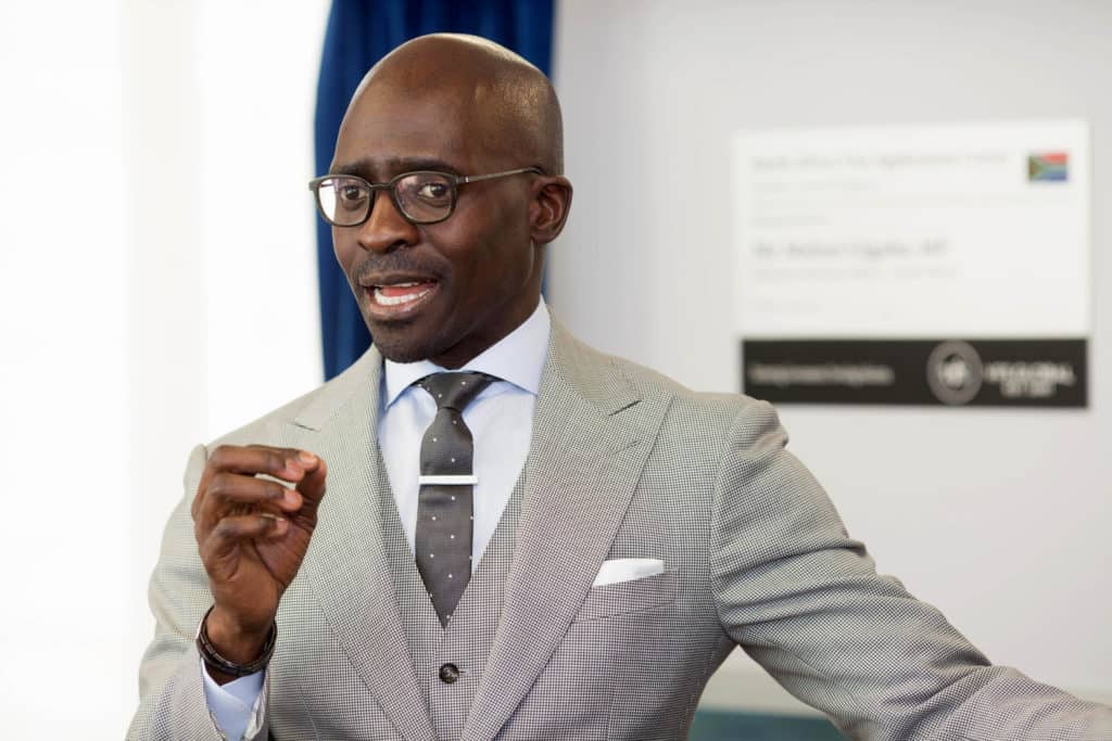 South African Home Affairs Minister Malusi Gigaba