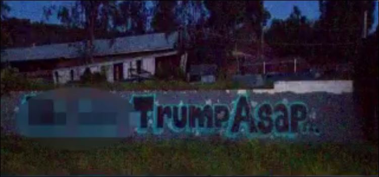 Murder Trump Graffiti