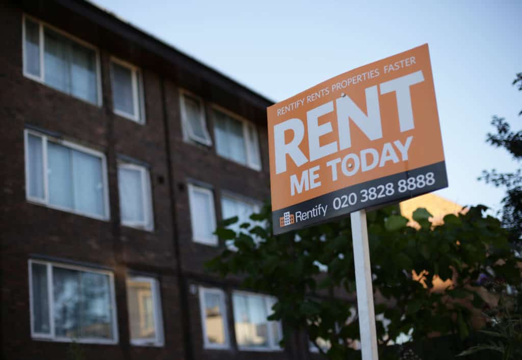 For Rent Sign UK