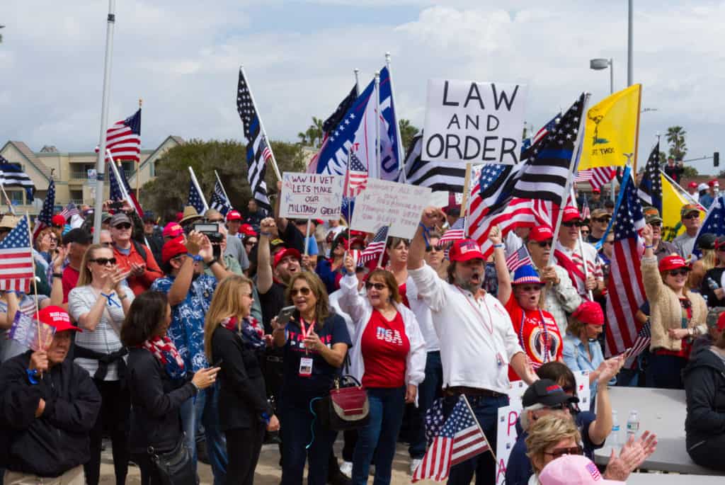 Pro-Trump Rally in Huntington Beach