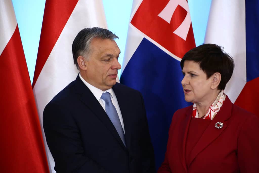 Beata Szydlo and Viktor Orban