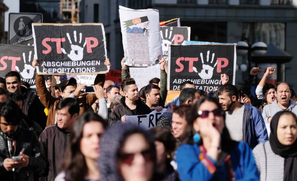 Protests Against Deportations in Germany