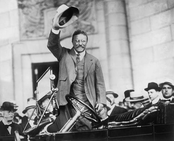 Theodore Roosevelt at Union Station, Washington DC, May 1914 (Credit Image: © Circa Images/Glasshouse via ZUMA Wire)