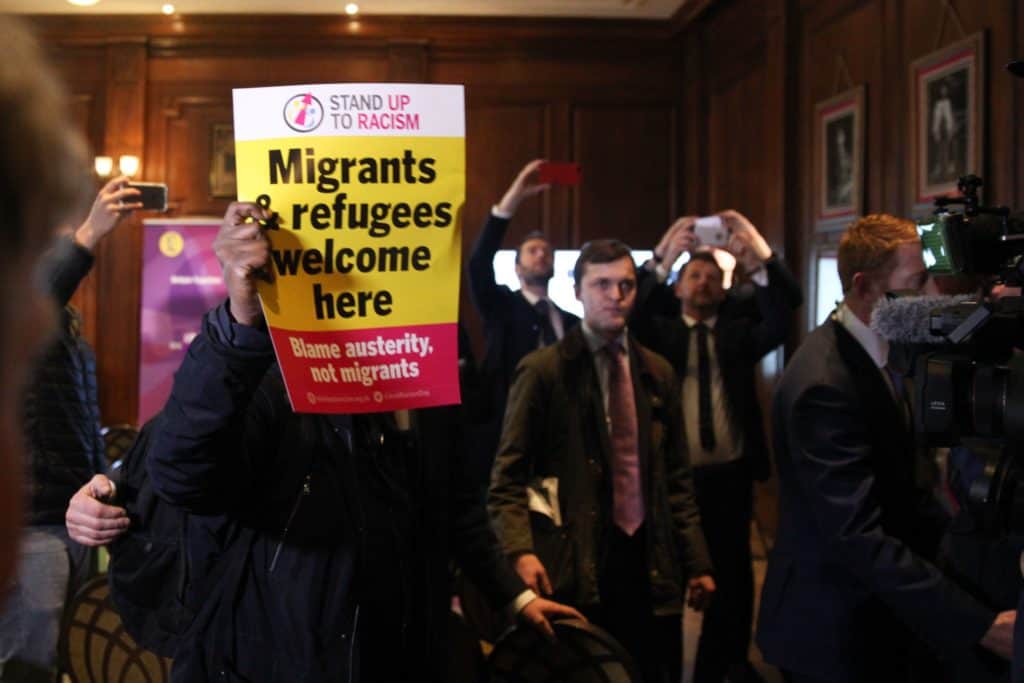 UKIP Offices Stormed