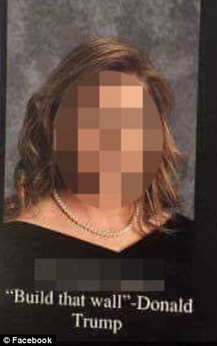 Build that Wall High School Yearbook Quote