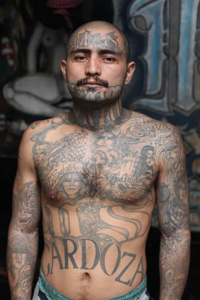 MS-13 Body Tattoos