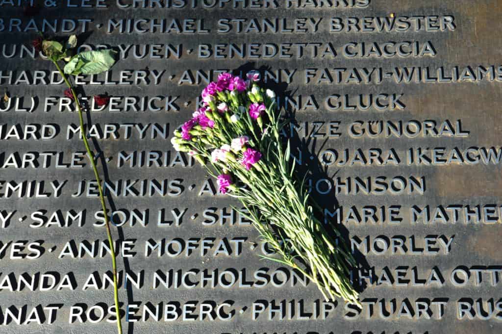 7/7 bombings memorial, Hyde Park, London, Britain