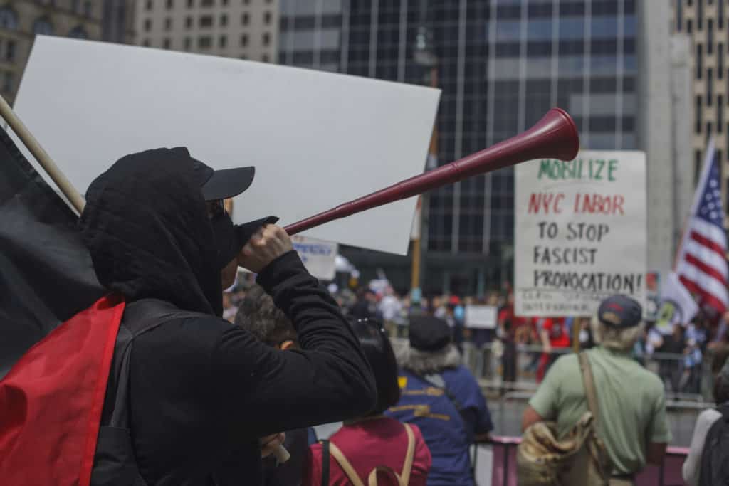 Anti-Sharia Demonstration In NYC