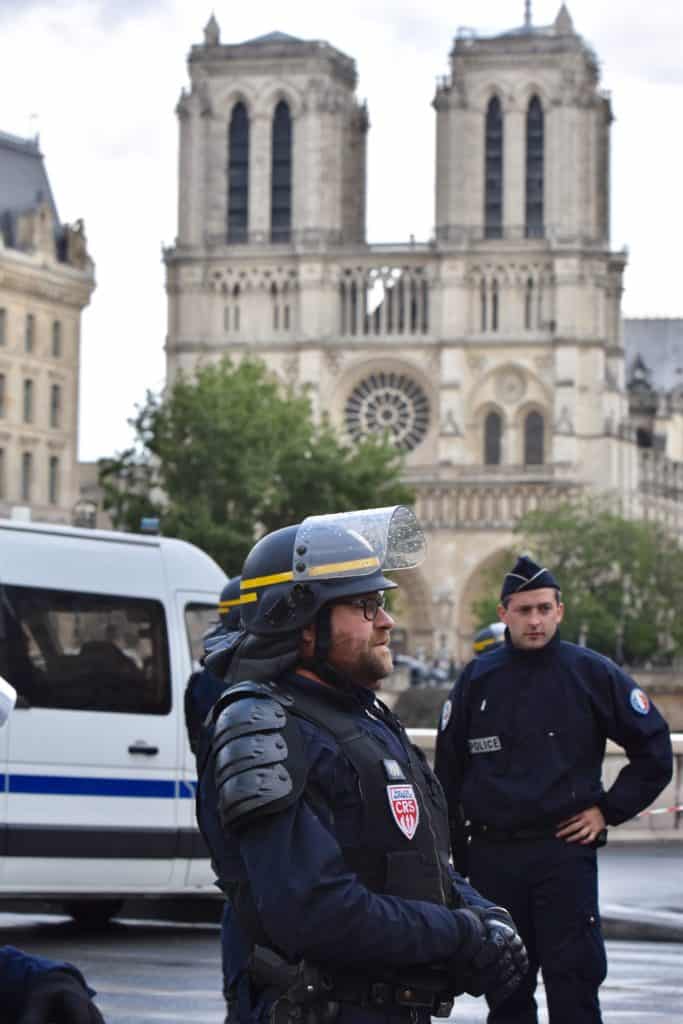 Man Attacks Police With Hammer Outside Notre Dame