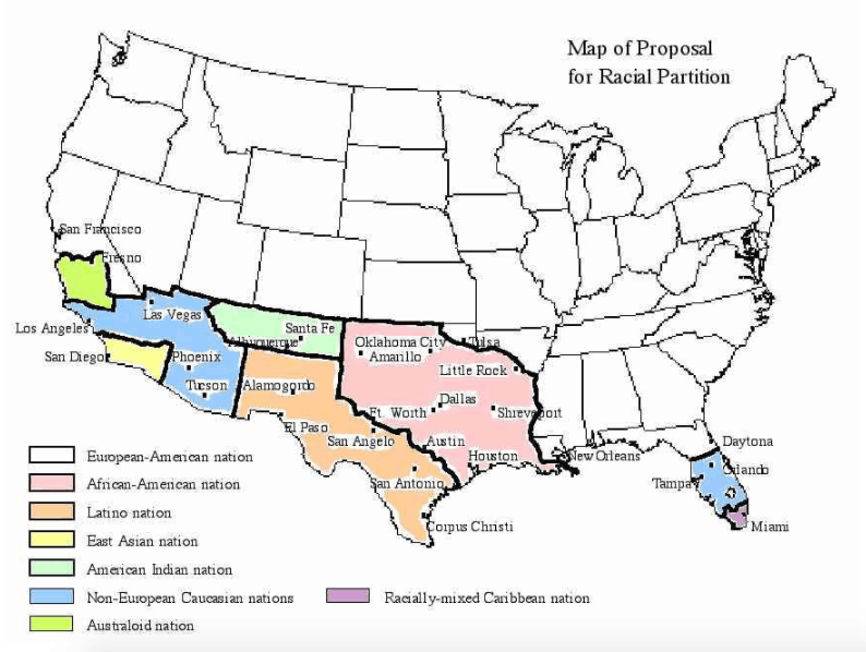 Richard McCulloch Racial Compact Map