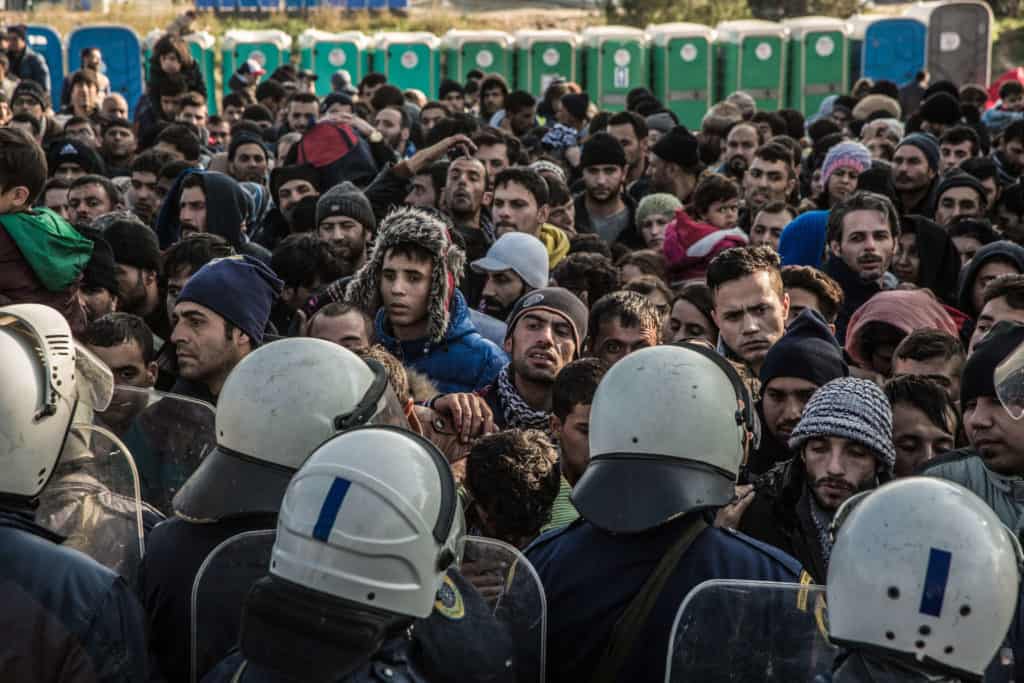 Europe's migrant crisis - Idomeni/Greece