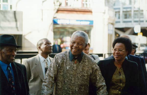 Nelson Mandela and Graça Machel