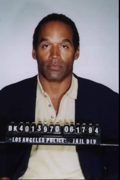 OJ Simpson Mug Shot