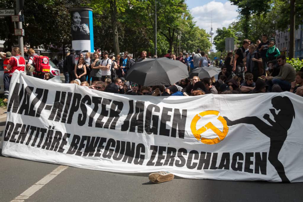 Protests Against ''Identitarian Movement''
