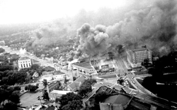 Smoke Rises from Detroit