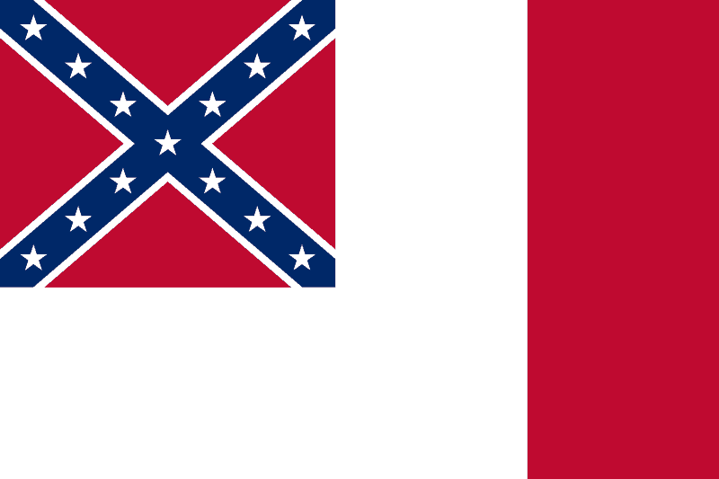 The third National Confederate flag