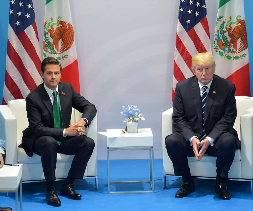 Donald Trump and Peña Nieto