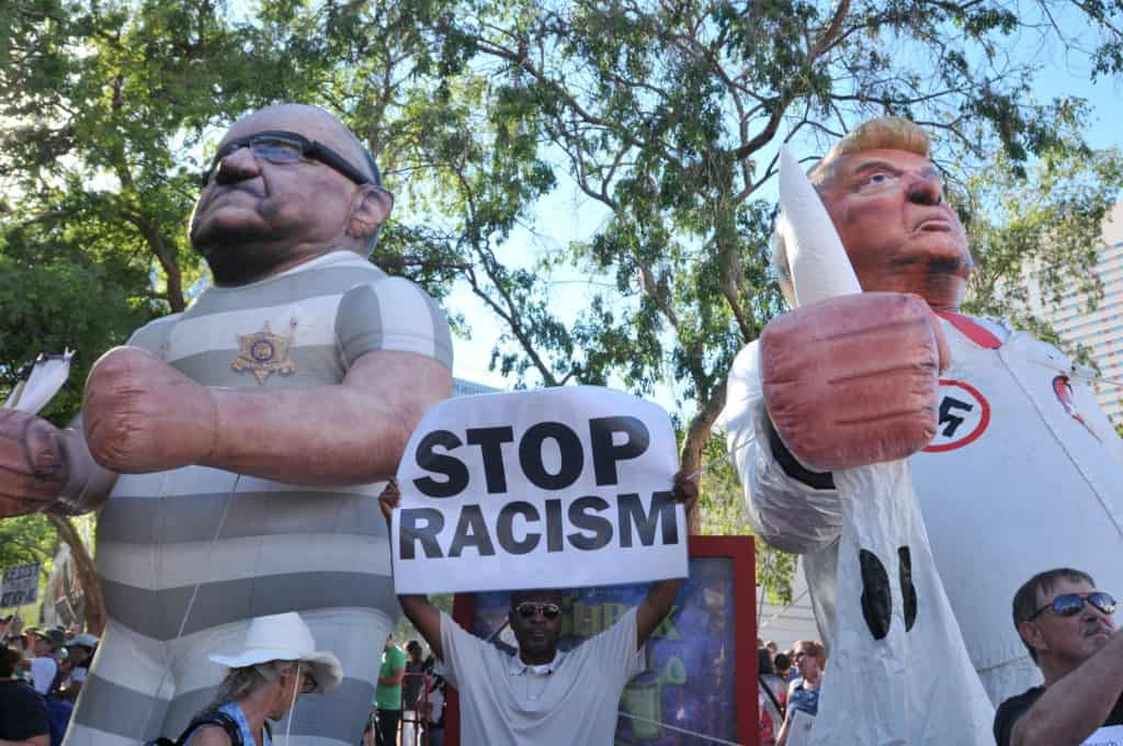 Anti-Trump Protest in Arizona