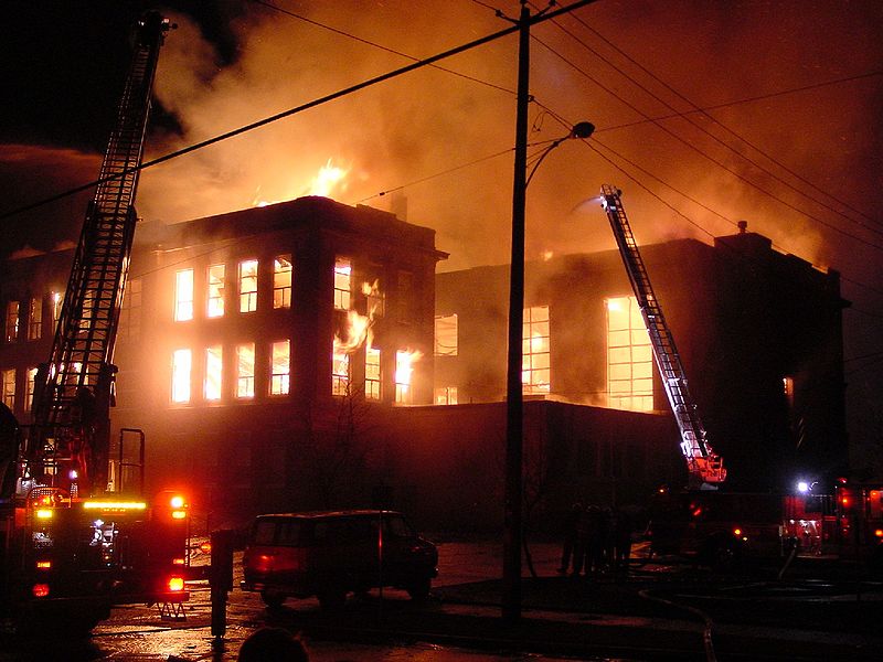 Burning Building