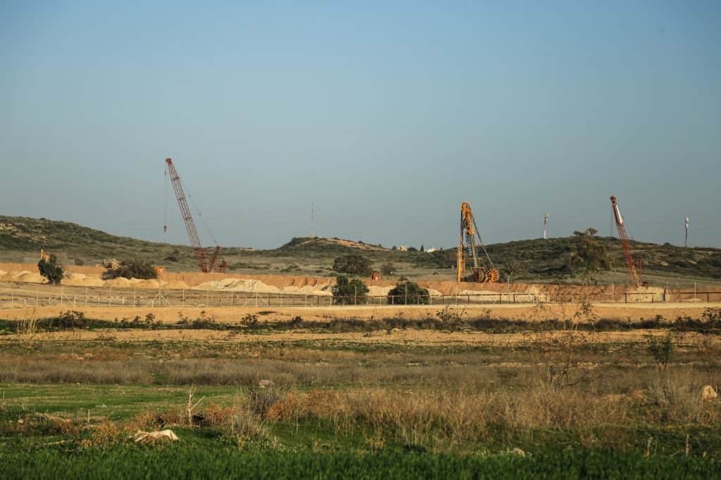 Gaza: Fight the tunnels on the Gaza border, Israel