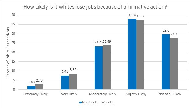 White Opinion on Impact of Affirmative Action