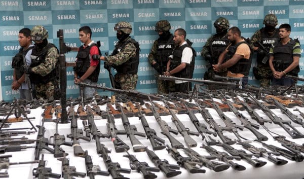 Mexican Army confiscates training arsenal of Los Zetas